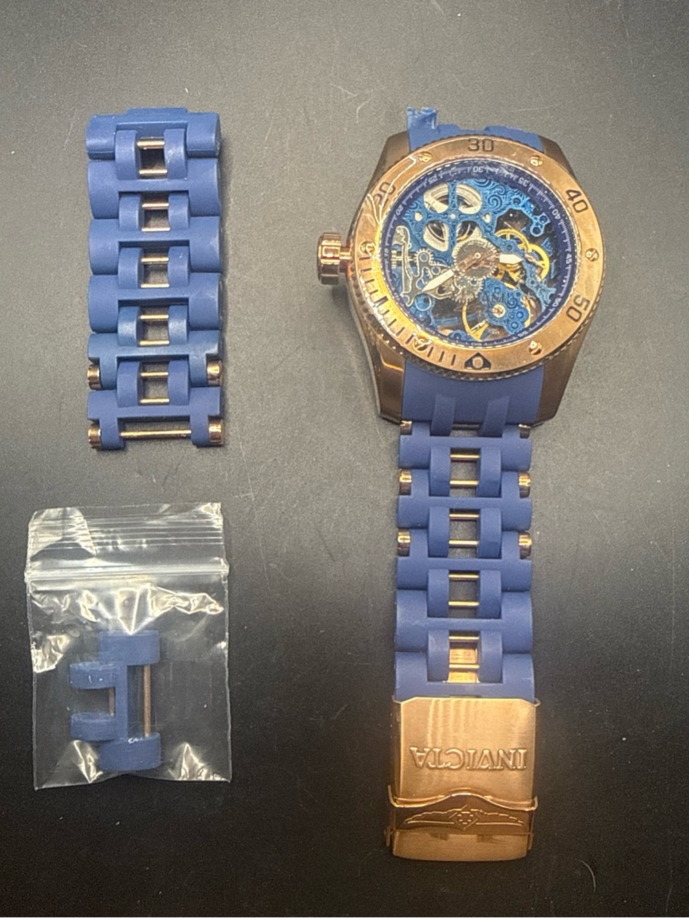 Invicta Sea Spider Model 10348 Needs New Band!! Has A New Battery!!